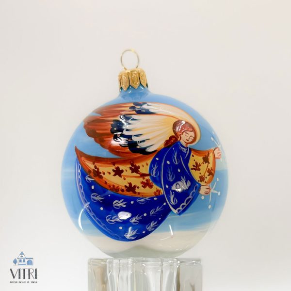 Glob pictat manual Îngerul Crăciunului