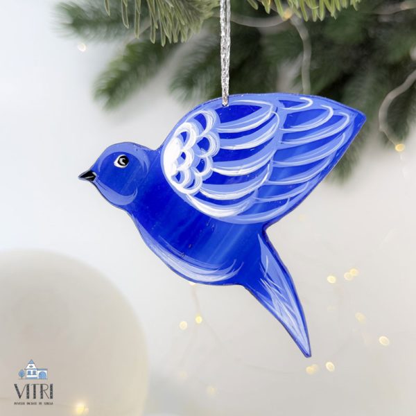 Decorațiune sticlă – Pițigoi