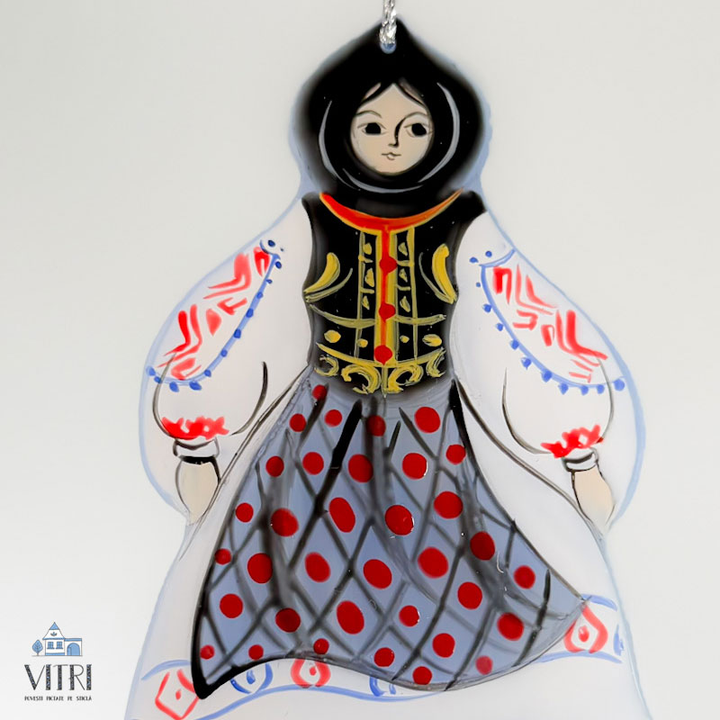 Decorațiune sticlă - Țărăncuță - imagine 4